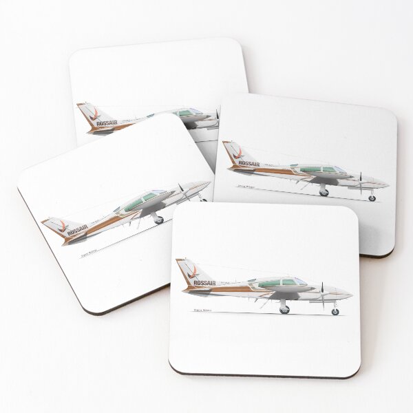 Item preview, CESSNA 310 designed and sold by Grubby Fingers Aircraft Illustration.