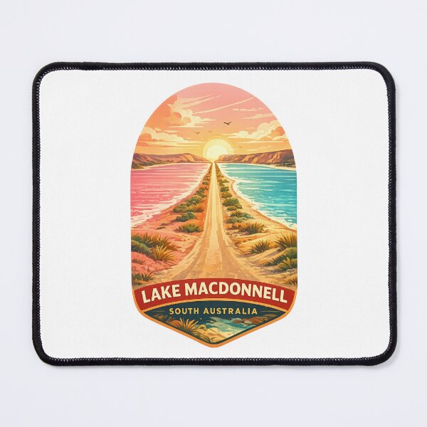 Item preview, Lake MacDonnell South Australia Penong Pink Lake Nullarbor Scenic Route designed and sold by Places On Earth.