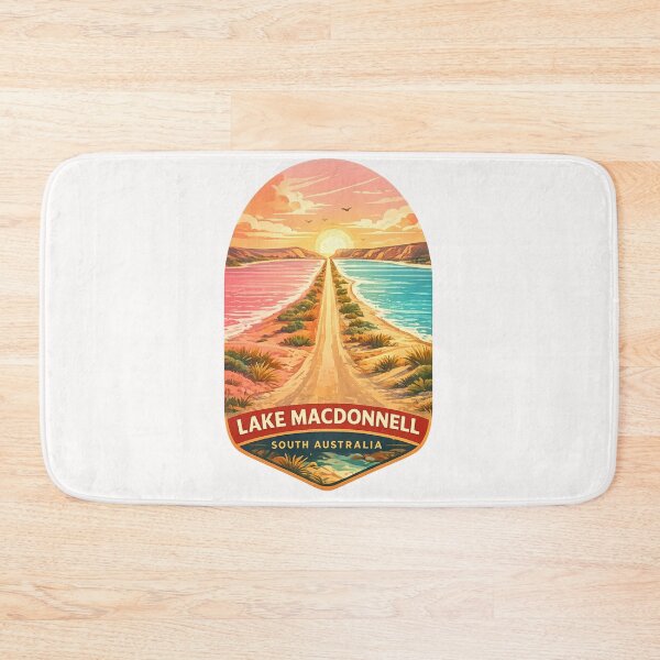 Item preview, Lake MacDonnell South Australia Penong Pink Lake Nullarbor Scenic Route designed and sold by Places On Earth.