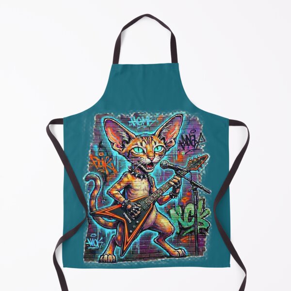 Item preview, Ginger cat guitarist. designed and sold by design7mylavica.