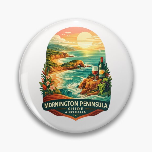 Item preview, Mornington Peninsula Shire Australia Port Phillip Coastal Vineyards Bass Strait designed and sold by Places On Earth.
