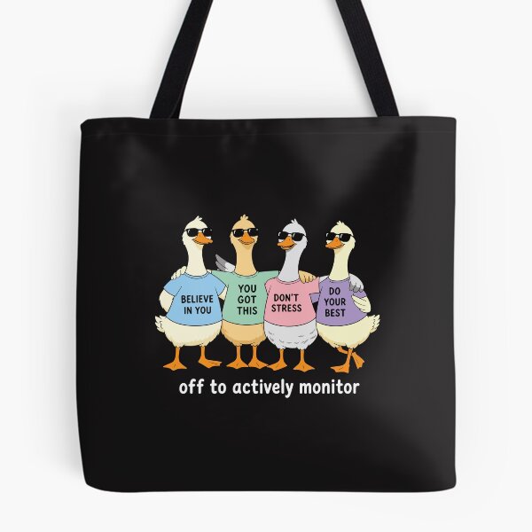 Item preview, Test Day Off To Actively Monitor Funny Teacher Goose State Testing Graphic designed and sold by kiralynstration.