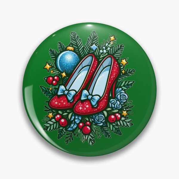 Item preview, Ruby Slippers Wizard of Oz Christmas designed and sold by NerdiPop.
