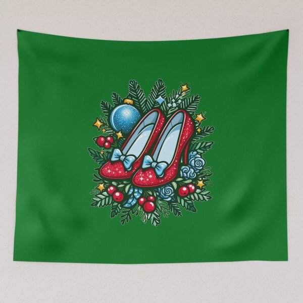 Item preview, Ruby Slippers Wizard of Oz Christmas designed and sold by NerdiPop.