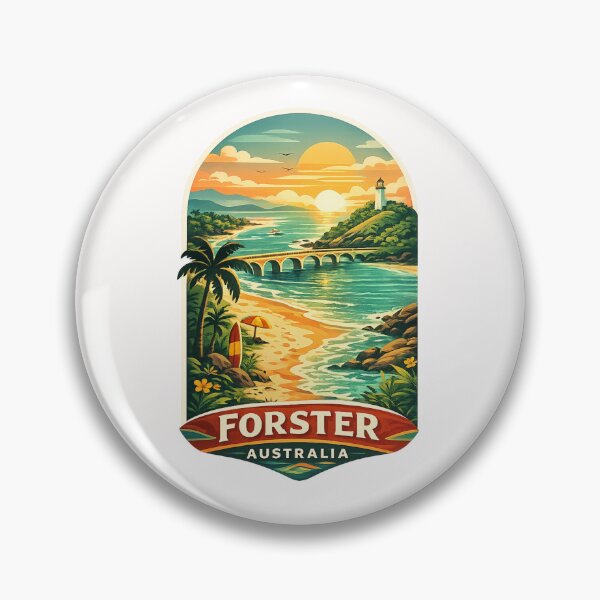 Item preview, Forster New South Wales Cape Hawke Wallis Lake Coastal Heritage designed and sold by Places On Earth.