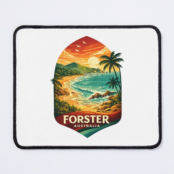 Item preview, Forster New South Wales Wallis Lake Tuncurry Pacific Palms Coastline designed and sold by Places On Earth.