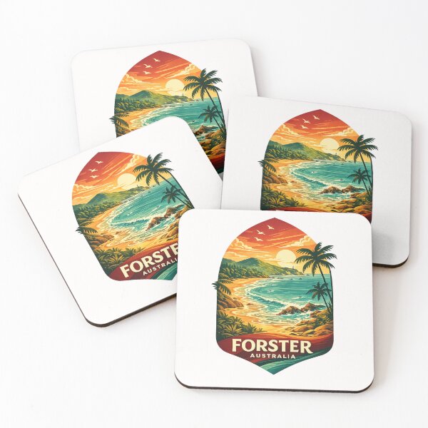 Item preview, Forster New South Wales Wallis Lake Tuncurry Pacific Palms Coastline designed and sold by Places On Earth.