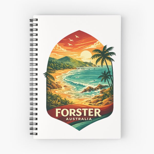 Item preview, Forster New South Wales Wallis Lake Tuncurry Pacific Palms Coastline designed and sold by Places On Earth.
