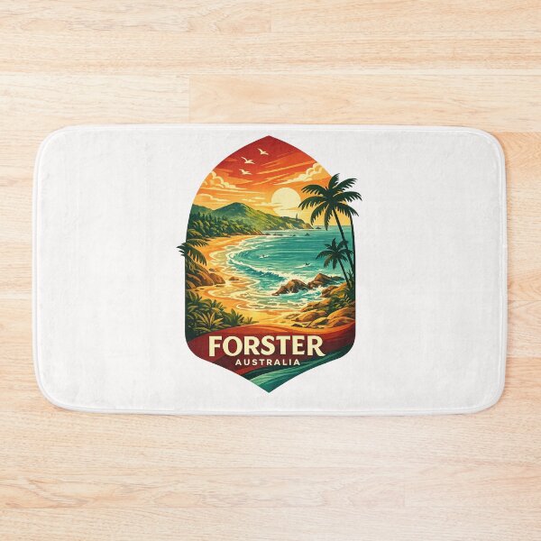 Item preview, Forster New South Wales Wallis Lake Tuncurry Pacific Palms Coastline designed and sold by Places On Earth.