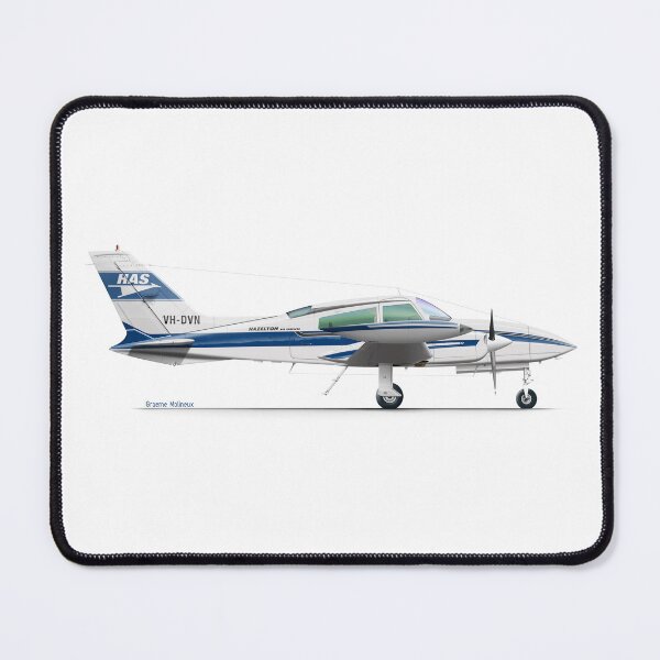 Item preview, CESSNA 310 designed and sold by Grubby Fingers Aircraft Illustration.