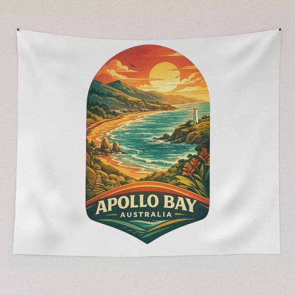 Item preview, Apollo Bay Victoria Cape Otway Great Ocean Road Bass Strait Coast designed and sold by Places On Earth.