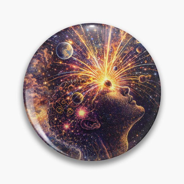 Item preview, Cosmic Consciousness - Mind Expansion Universe Art designed and sold by RumiRogue.