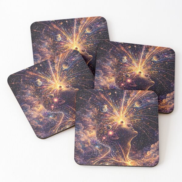 Item preview, Cosmic Consciousness - Mind Expansion Universe Art designed and sold by RumiRogue.