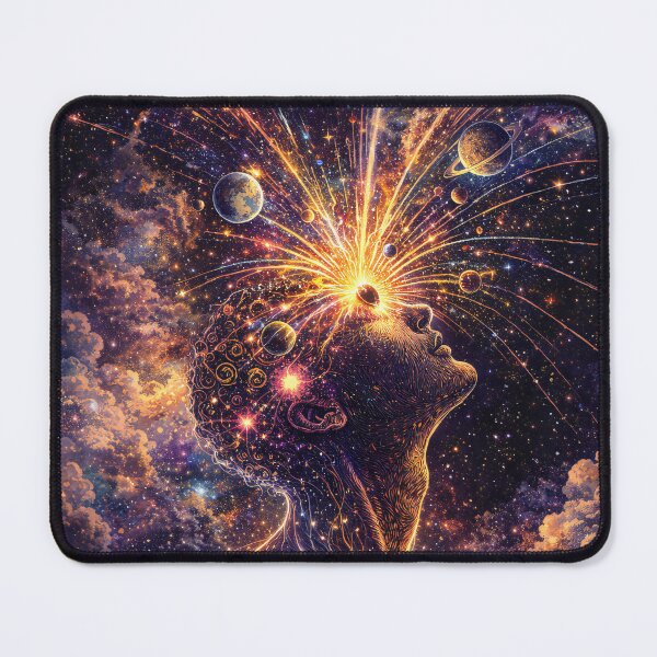 Item preview, Cosmic Consciousness - Mind Expansion Universe Art designed and sold by RumiRogue.