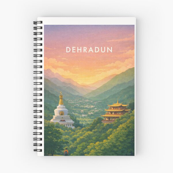Item preview, Dehradun Uttarakhand Mussoorie Himalayan Valley Buddhist Heritage designed and sold by Places On Earth.