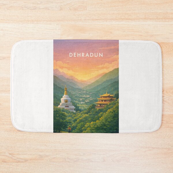 Item preview, Dehradun Uttarakhand Mussoorie Himalayan Valley Buddhist Heritage designed and sold by Places On Earth.