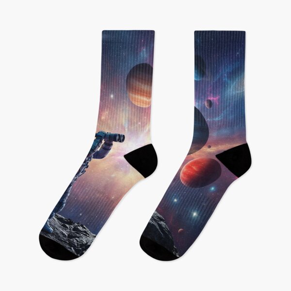 Item preview, Astronaut in the cosmic panorama designed and sold by Sigtrix.