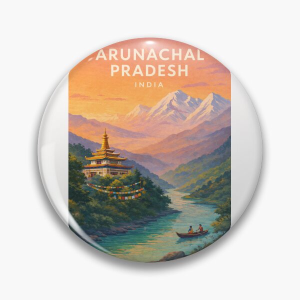 Item preview, Arunachal Pradesh India Tawang Sela Pass Siang Himalayan Monasteries designed and sold by Places On Earth.