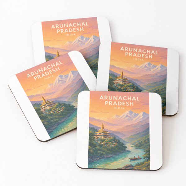 Item preview, Arunachal Pradesh India Tawang Sela Pass Siang Himalayan Monasteries designed and sold by Places On Earth.