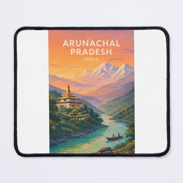 Item preview, Arunachal Pradesh India Tawang Sela Pass Siang Himalayan Monasteries designed and sold by Places On Earth.