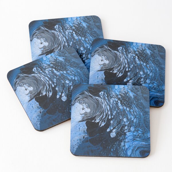 Item preview, Blue Flowing Currents designed and sold by Sue Goldberg.