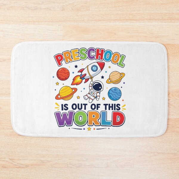 Item preview, Preschool Is Out Of This World Space Graduation Kids Last Day School Graphic designed and sold by kiralynstration.