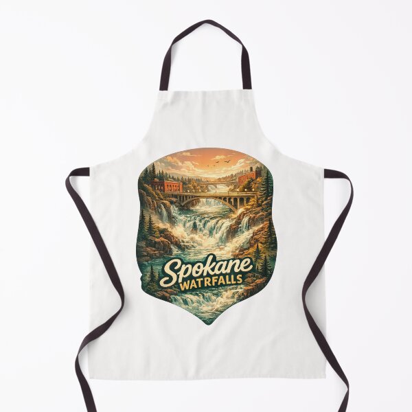 Item preview, Spokane Falls Washington Spokane River Riverfront Park Inland Northwest designed and sold by Places On Earth.