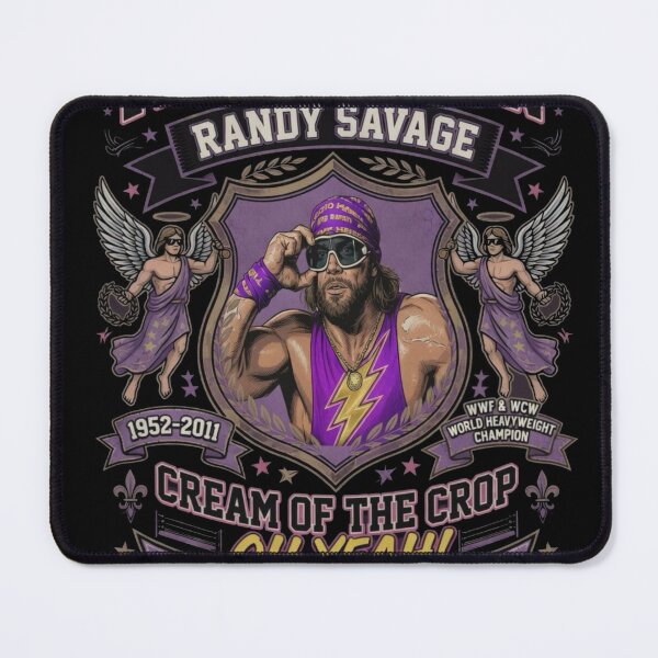 Item preview, Legendary Savage Wrestler Tribute - Cream of the Crop Purple Lightning Design designed and sold by The Irish Whip.