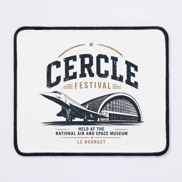 Aperçu de l'œuvre Cercle Festival Le Bourget – Conception d'événements de musique électronique créée et vendue par Combat Skies.
