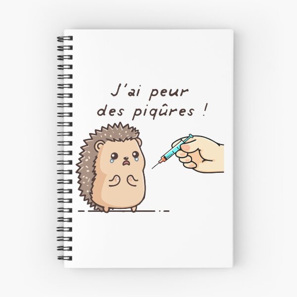 Item preview, I'M AFRAID OF STINGS - funny hedgehog child designed and sold by francoisville.