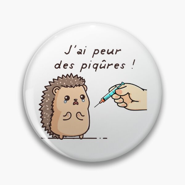 Item preview, I'M AFRAID OF STINGS - funny hedgehog child designed and sold by francoisville.