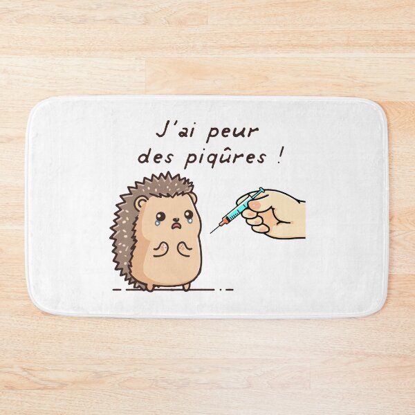 Item preview, I'M AFRAID OF STINGS - funny hedgehog child designed and sold by francoisville.