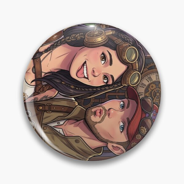 Item preview, Steampunk Couple Adventure: Mechanics and Magic designed and sold by Vyxorea.