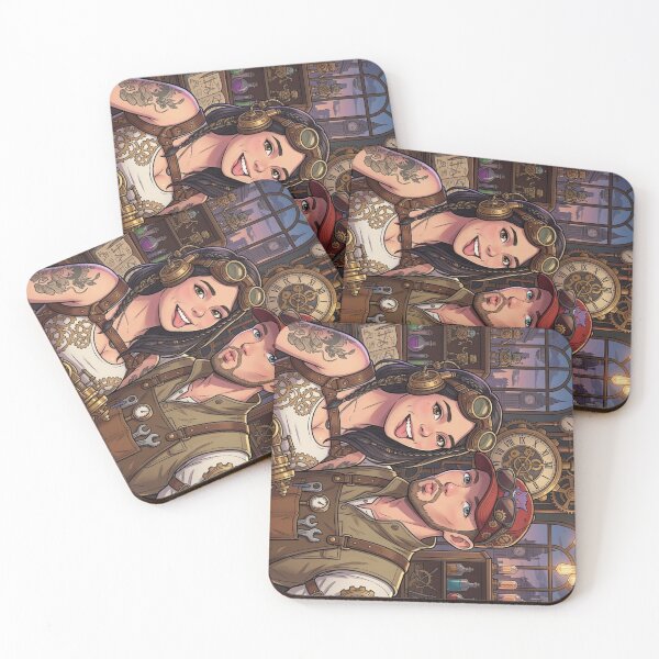Item preview, Steampunk Couple Adventure: Mechanics and Magic designed and sold by Vyxorea.