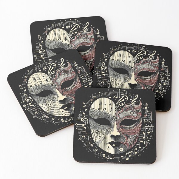 Item preview, Phantom of the Opera Musical Notes designed and sold by NerdiPop.