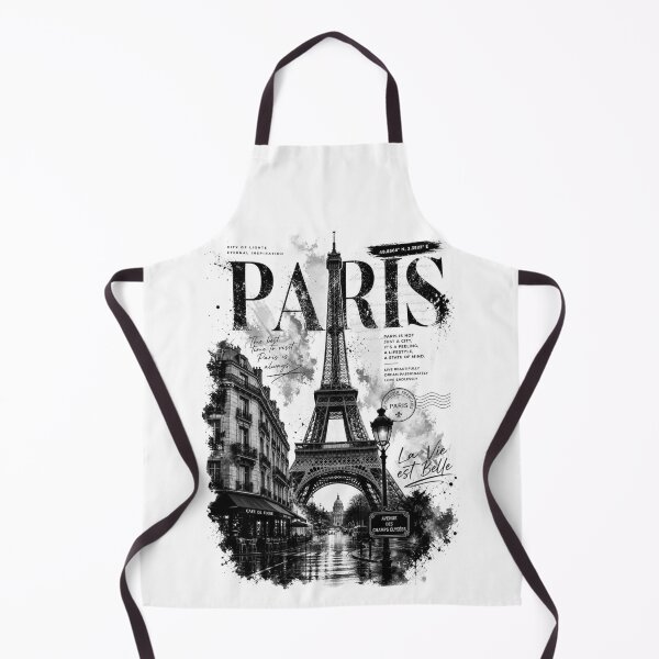 Item preview, Paris in Black & White – Timeless Elegance designed and sold by Countries&Cities Shop.