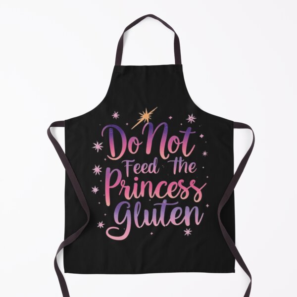 Artikelvorschau, Füttern Sie die Prinzessin nicht mit Gluten. entworfen und verkauft von Rafael Bee.