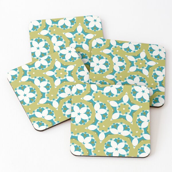 Artikelvorschau, Modern Flower Pattern Artwork 03 Color 1 entworfen und verkauft von Stefanie Boike.