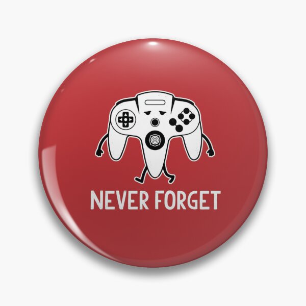Item preview, Never Forget Nintendo 64 Retro Gamer Nostalgia designed and sold by Covent Vaughn.