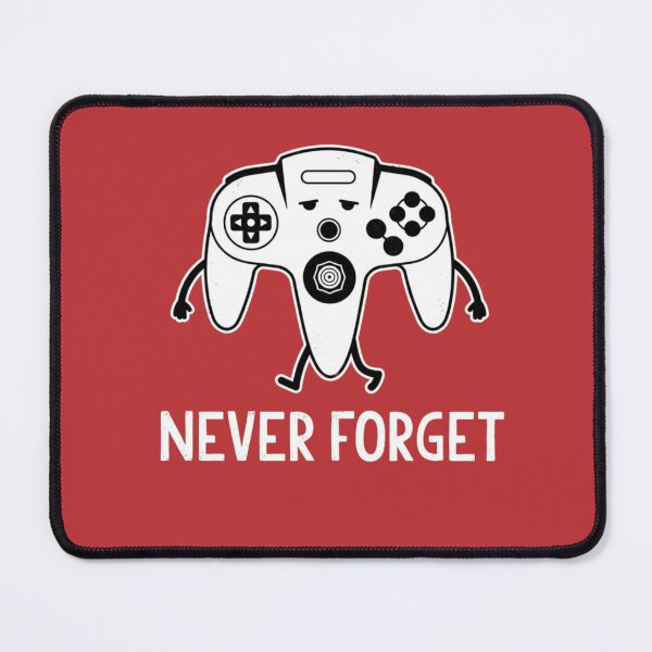 Item preview, Never Forget Nintendo 64 Retro Gamer Nostalgia designed and sold by Covent Vaughn.
