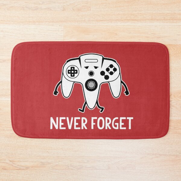 Item preview, Never Forget Nintendo 64 Retro Gamer Nostalgia designed and sold by Covent Vaughn.