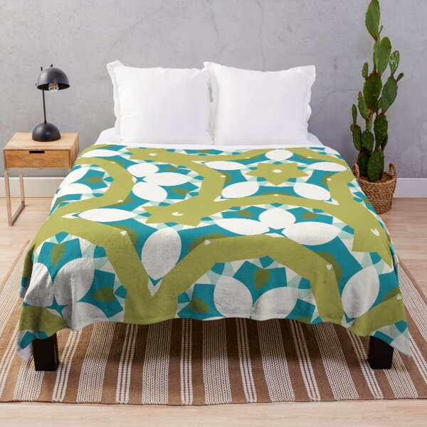 Artikelvorschau, Modern Flower Pattern Artwork 03 Color 1 entworfen und verkauft von Stefanie Boike.