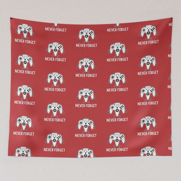 Item preview, Never Forget Nintendo 64 Retro Gamer Nostalgia designed and sold by Covent Vaughn.