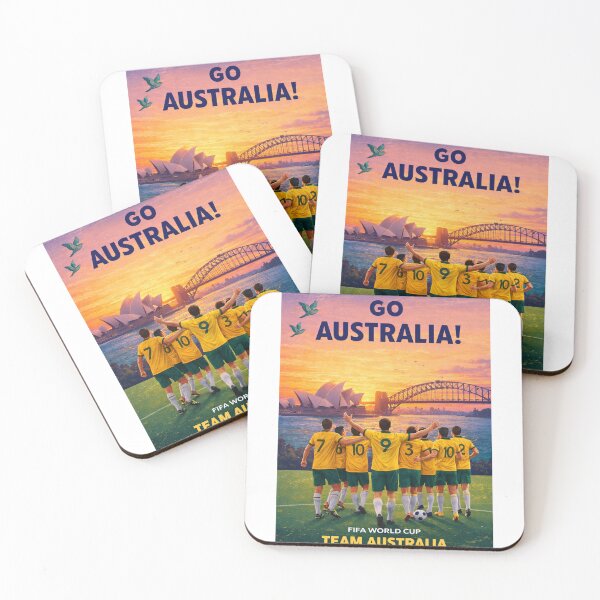 Item preview, Australia Socceroos World Cup 2026 Sydney Matildas Football Support designed and sold by Aryabek.
