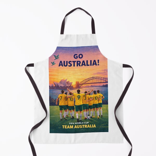 Item preview, Australia Socceroos World Cup 2026 Sydney Matildas Football Support designed and sold by Aryabek.