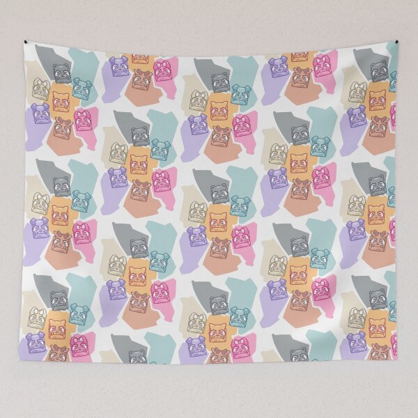 Item preview, Kawaii Rainbow Animal Clicker Fidgets designed and sold by SketchesWSara.