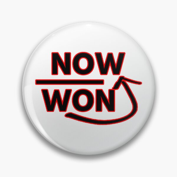 Item preview, Now Won Typography Wordplay Motivation Design designed and sold by PixelParinda.
