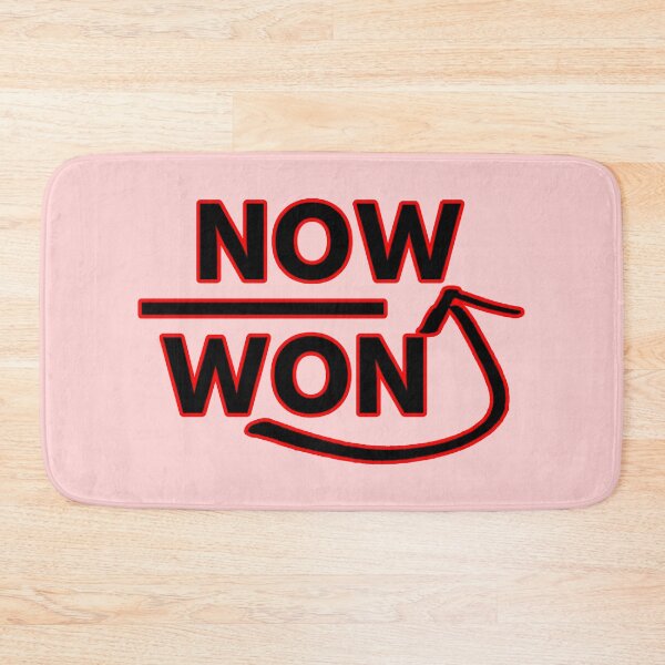 Item preview, Now Won Typography Wordplay Motivation Design designed and sold by PixelParinda.