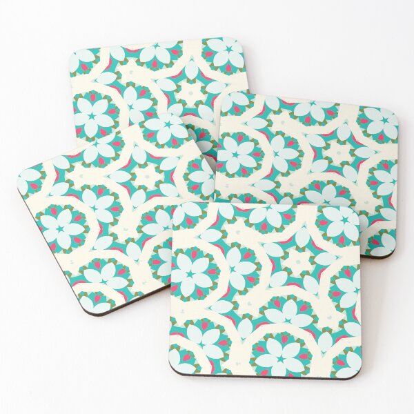Item preview, Modern Flower Pattern Artwork 03 Color 3 designed and sold by Stefanie Boike.