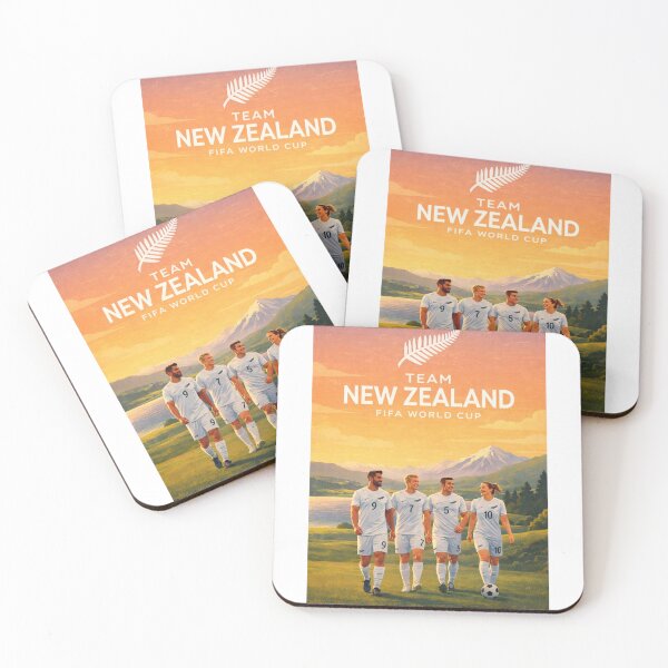 Item preview, New Zealand All Whites Football Soccer World Cup Fern Aotearoa Support designed and sold by Aryabek.